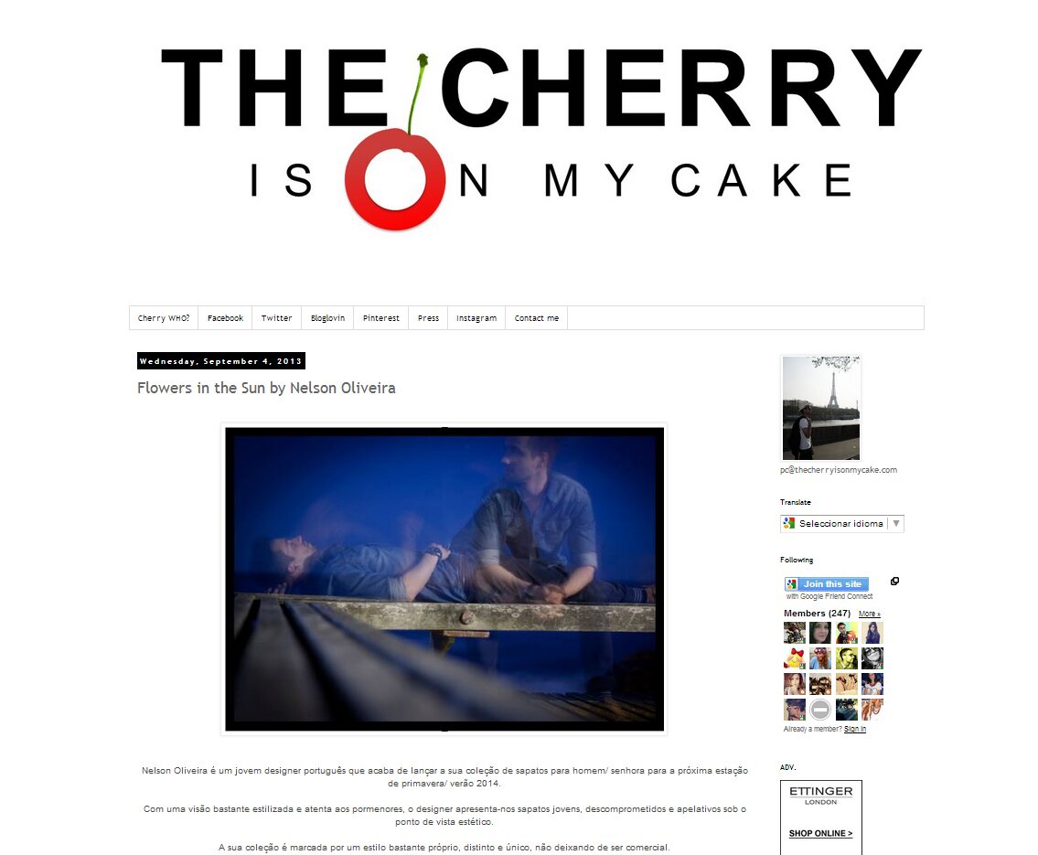 The Cherry Is On My Cake