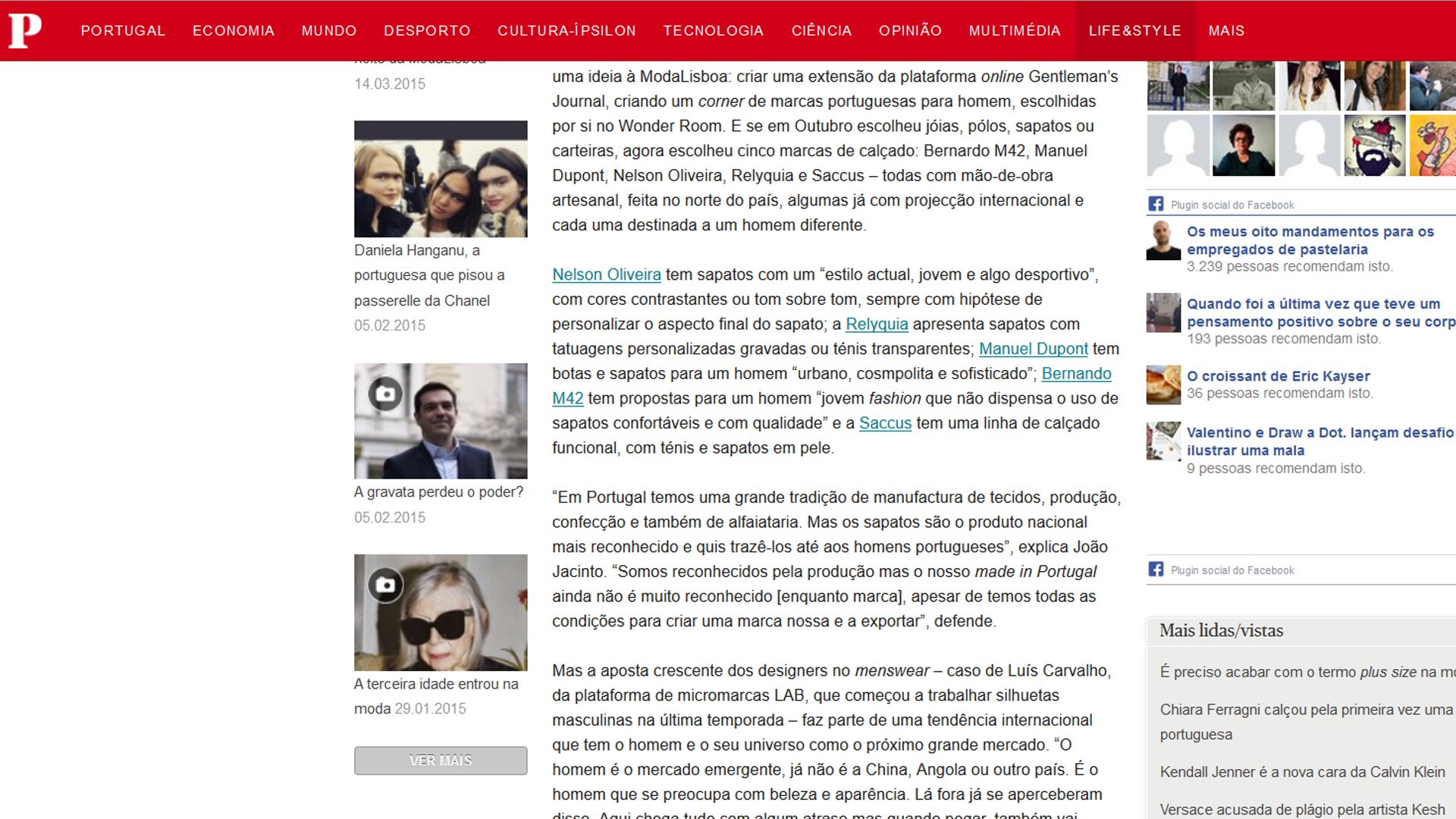 Público — Público LifeStyle